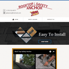 Roof Top Safety Anchor Website Launch