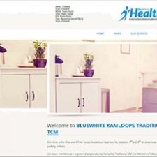 Kamloops Website Design for BlueWhite Health Launched