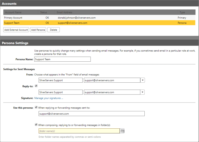 How To Send Emails From a Different Email Address in Zimbra: Setting Up a Persona