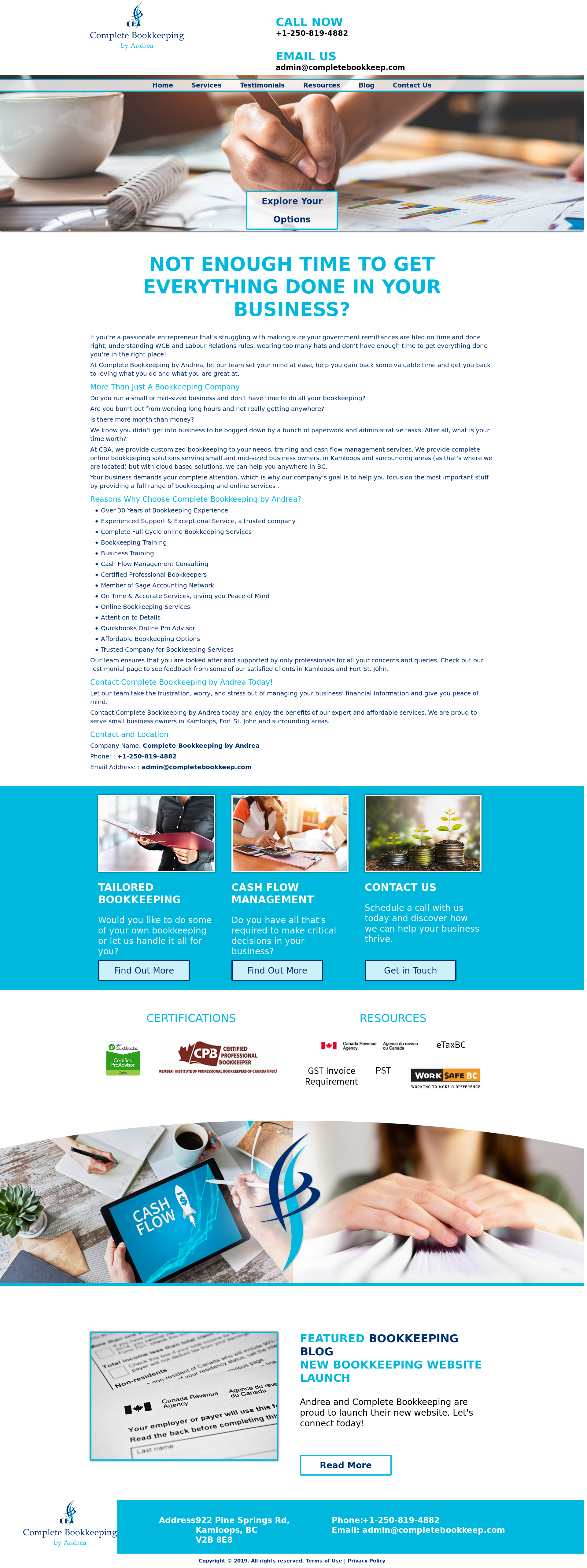 Complete Bookkeeping by Andrea