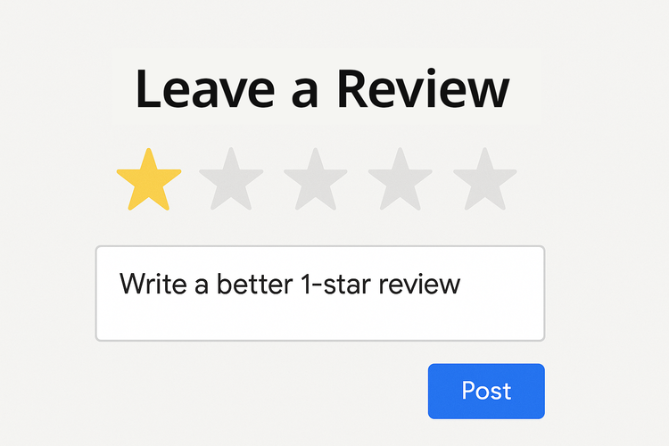 How to Write a Helpful Negative Google Review
