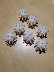 3D Printed covid balls