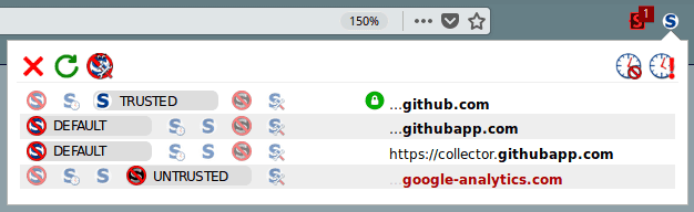 NoScript Blocks Google Analytics